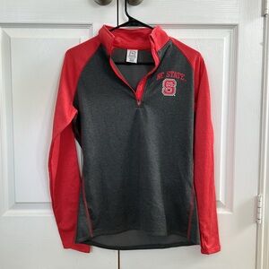 Pro Edge Women’s Medium (8/10) NC State Quarter Zip Long Sleeve